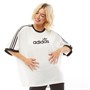adidas Originals Damer Adicolor 70s 3-Stripes T-Shirt Hvid