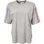 adidas Originals Damen Adi Tri Oversize T-Shirts und Tops Grau
