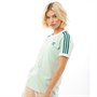 adidas Originals Damen 3-Stripes T-Shirt Grün