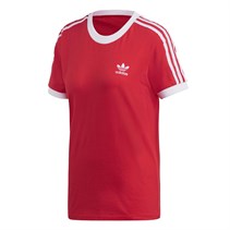 red and white adidas shirt womens