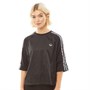 adidas Originals Damskie Boxy T-Shirt Czarny