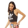 adidas Originals Dames Trefoil Halter Top Zwart