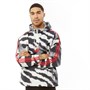 adidas Originals Mens Zebra All Over Print Anorak White
