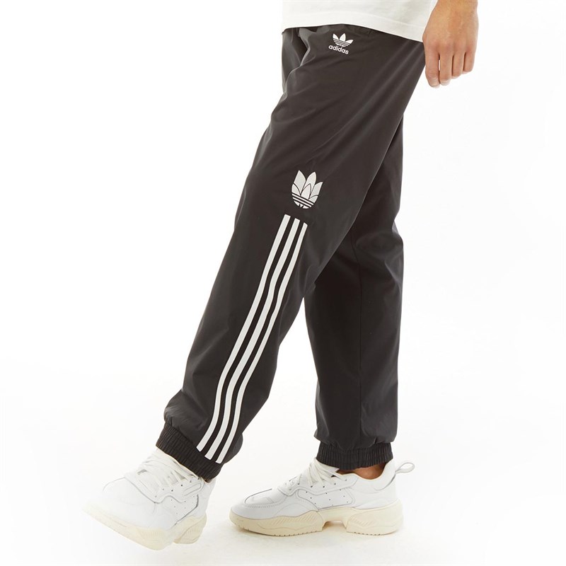 Buy adidas Originals Mens Adicolor 3D Trefoil 3 Stripes Tracksuit Bottoms Black