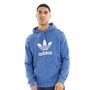 adidas Originals Mens Trefoil Hoodie Crew Blue