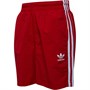 adidas Originals Herrer Adicolor Classics 3-Stripes Swim Svømme Shorts Rød