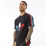 adidas Originals Herren Adicolor Tricolor T-Shirts Schwarz