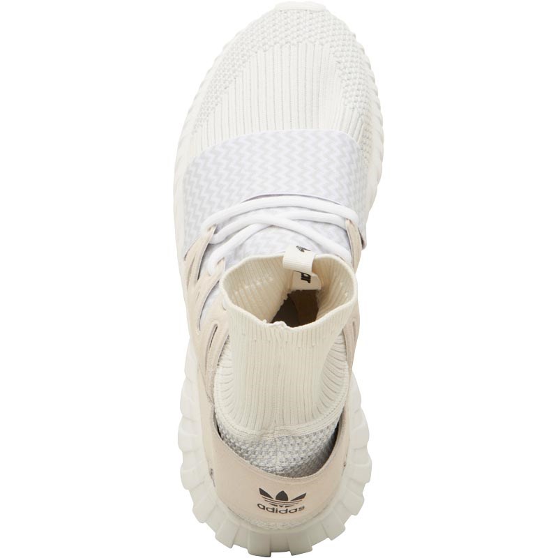 adidas Originals Mens Tubular Doom Primeknit Trainers WhiteLight GreyBlack adidas Originals Mens Tubular Doom Primeknit Trainers WhiteLight GreyBlack