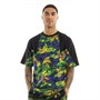 adidas Originals Mens Big Trefoil Printed T-Shirt Multi Colour