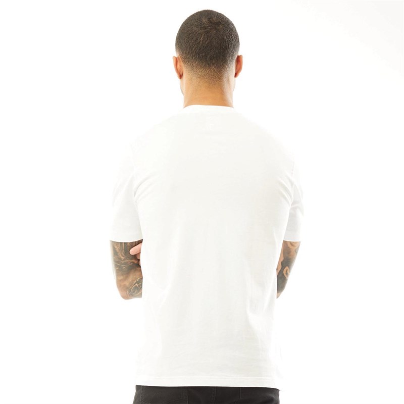 adidas Originals Mens Strawberry Trefoil T-Shirt White