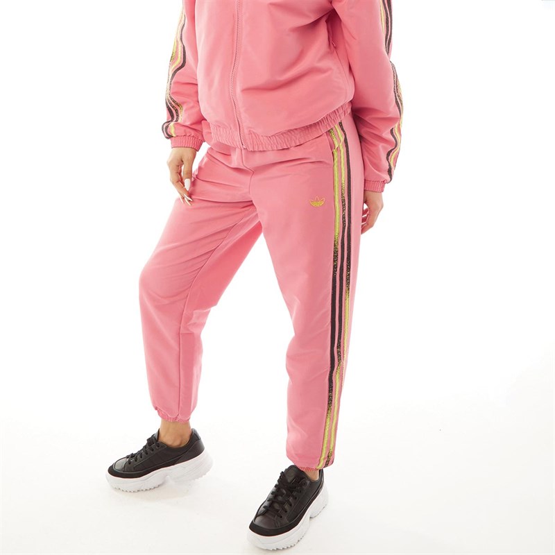 yellow adidas track pants womens