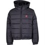 adidas Originals Junior Hooded Padded Jacket Black