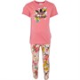adidas Originals Junior HER STUDIO LONDON Floral Dress And Legging Set Suknie Jerseyowa Różowy