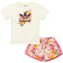 adidas Originals Kids HER Studio London Floral Shorts And Tee Set Core White/Multi Colour/Black