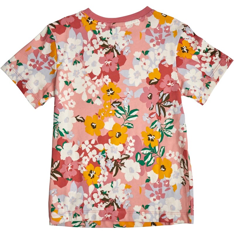 adidas Originals Infant HER Studio London Floral T-Shirt Track Pink/Multi Colour/Black