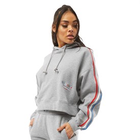 Adicolor tricolor discount trefoil crop hoodie