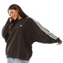adidas Originals Womens Loungewear Adicolor Classics Oversize Sweatshirt Black