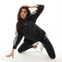 adidas Originals Damen Hoodie Kapuzenpullover Schwarz