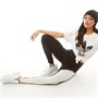 adidas Originals Damen Adicolor Sliced Trefoil Leggings Schwarz