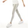 adidas Originals Womens 3-Stripes Tights Leggings Medium Grey Heather/White
