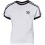 adidas Originals Kids 3-Stripes T-Shirt White/Black