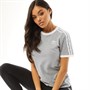 adidas Originals Damen Classics 3-Stripe T-Shirts Grau