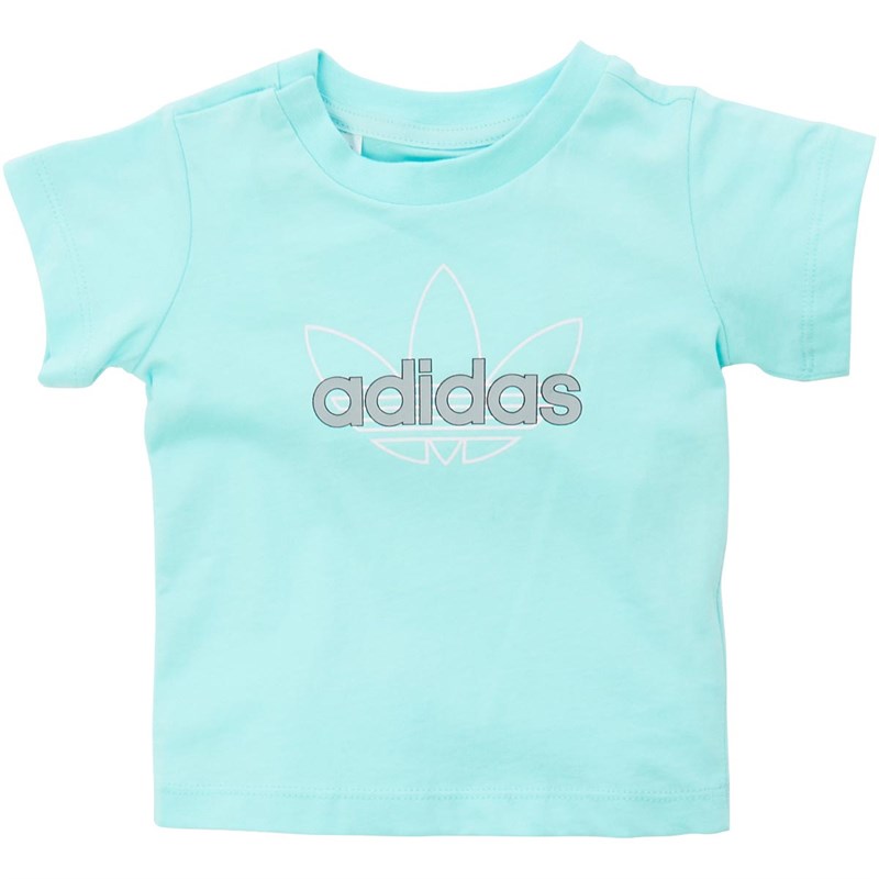 Buy adidas Originals Infant Graphic TShirt Classic Aqua