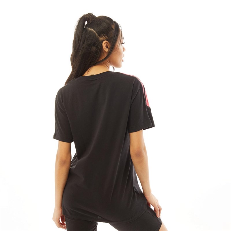 adidas Originals Dames Boyfriend Tshirts Zwart