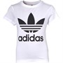adidas Originals Kinder Trefoil T-Shirts Weiß