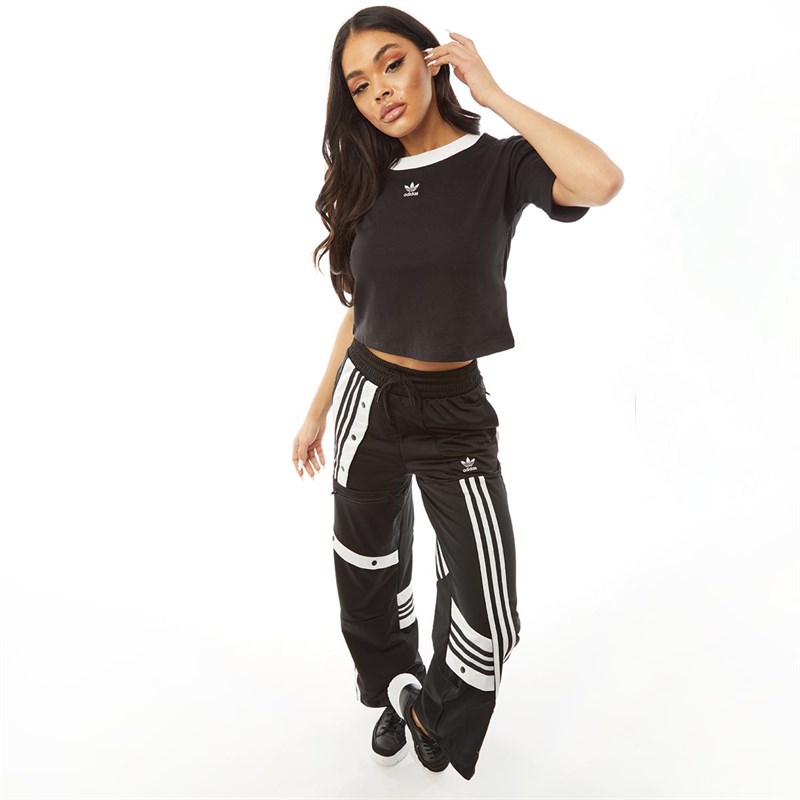 Buy adidas Originals Womens Crop Top Black/White