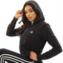 adidas Originals Sweats à Capuche Trefoil Essentials Femme Noir