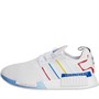 adidas Originals Mens NMD_R1 Trainers Footwear White/Blue/Red