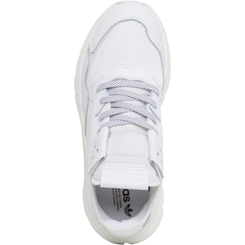 adidas Originals Herren Nite Jogger Sneaker WeiB