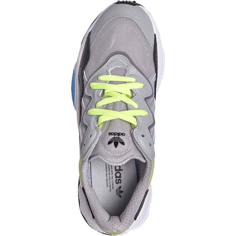 ozweego trainers grey two grey two white