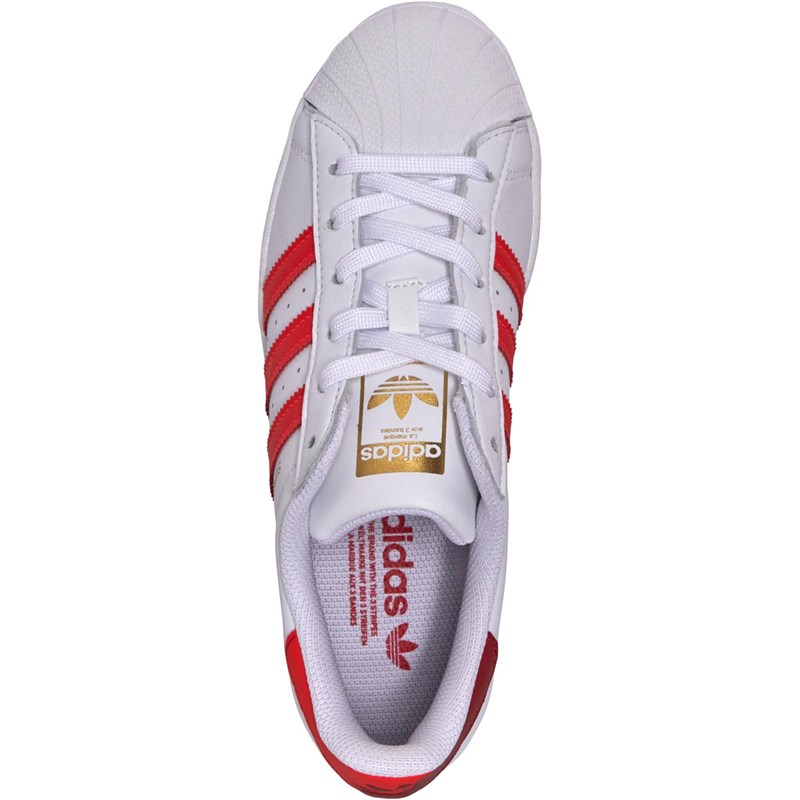 Red adidas trainers on sale womens