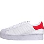 adidas Originals Womens Superstar Bold Trainers Footwear White/Footwear White/Red