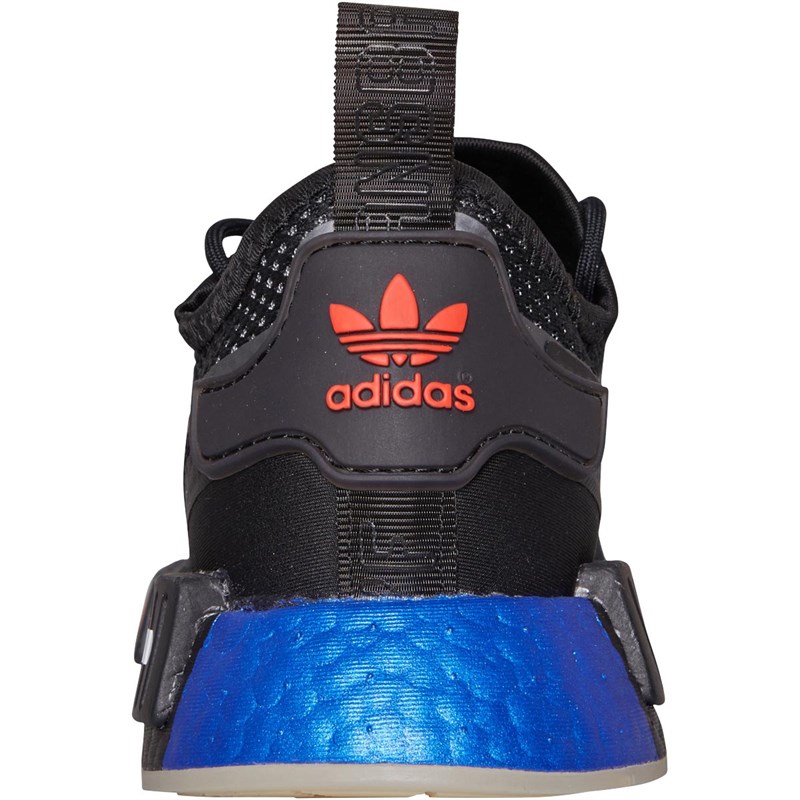 adidas nmd r1 core black blue red