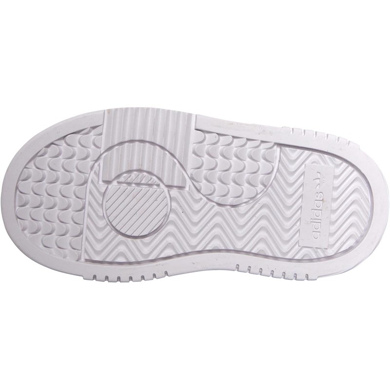 adidas Originals Infant Supercourt Trainers Footwear White/Footwear White/Core Black