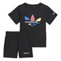 adidas Originals Infant Adicolour Shorts And T-Shirt Set Black