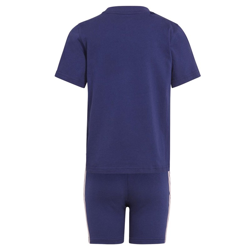 Buy adidas Originals Childrens Adicolour Shorts And TShirt Set Night