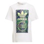 adidas Originals Childrens Camo Print Graphic T-Shirt White