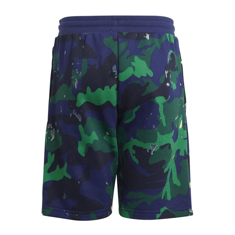 adidas Originals Børn Camo Print Afslappede shorts Flerfarvet