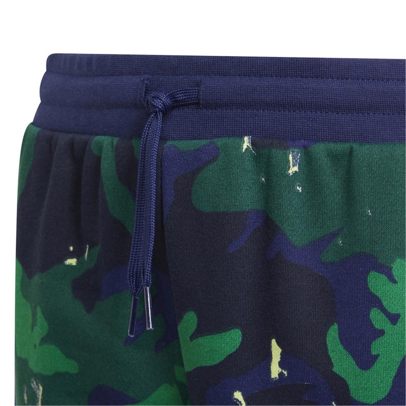 adidas Originals Børn Camo Print Afslappede shorts Flerfarvet