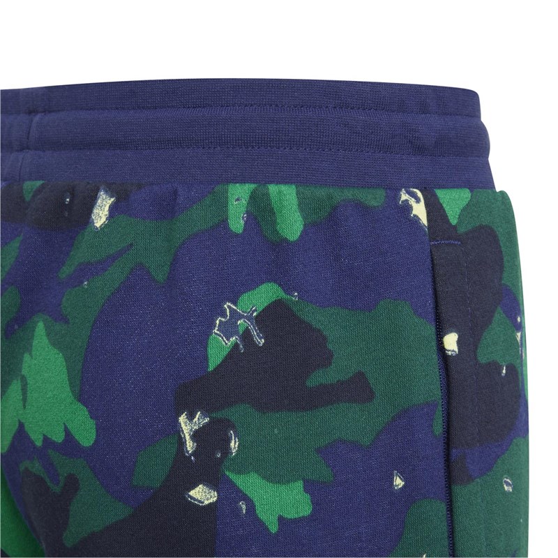 adidas Originals Børn Camo Print Afslappede shorts Flerfarvet