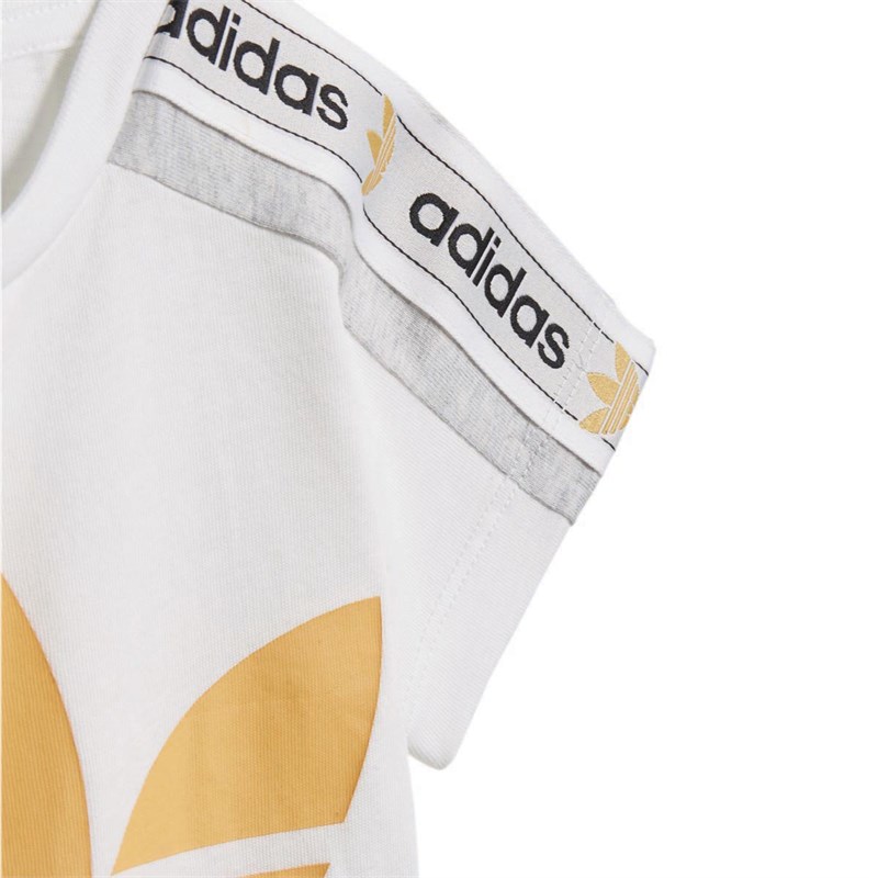adidas Originals Dziecięce Infant Linear Taped Co-Ords Szary
