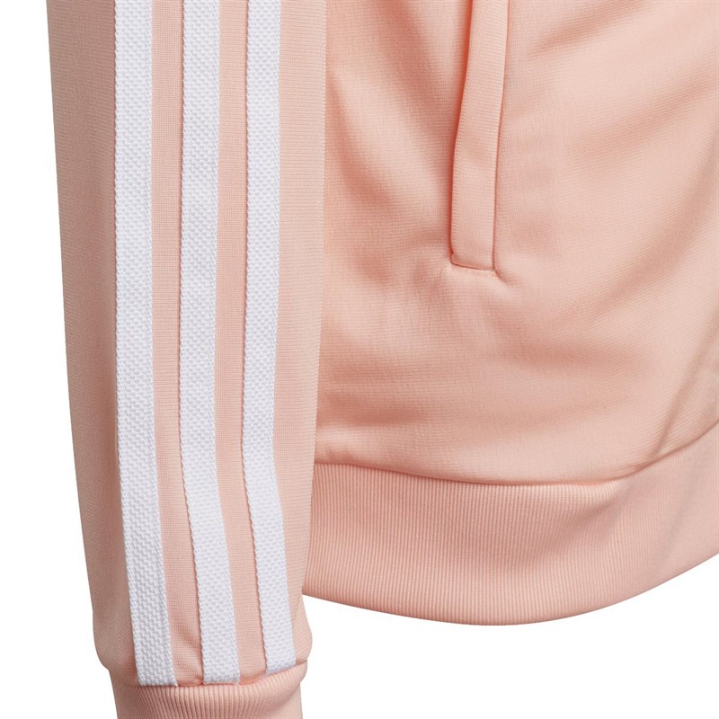 adidas Originals Junior Adicolor Superstar Track Top Hazy Coral/White