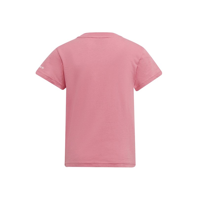 adidas Originals Børn Childrens Adicolor Trefoil T-shirts Lyserød
