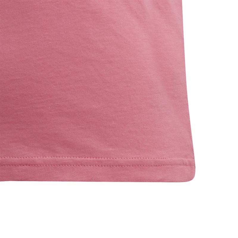 adidas Originals Børn Childrens Adicolor Trefoil T-shirts Lyserød