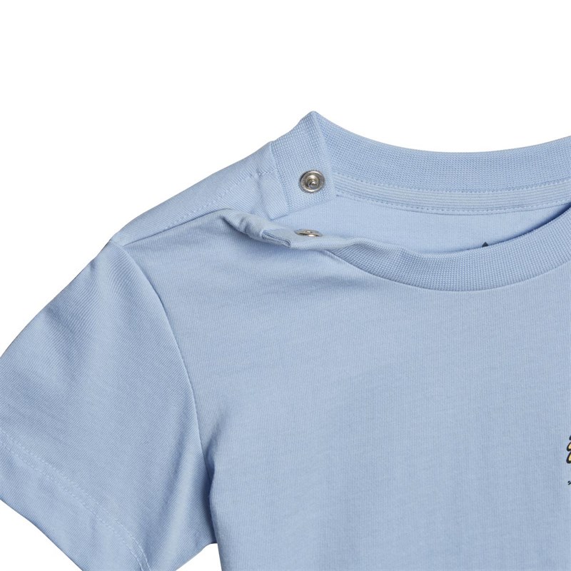 adidas Originals Infant Originals X Kevin Lyons T-Shirt Clear Sky