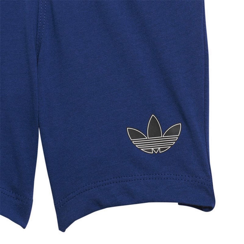 adidas Originals Infant SPRT Shorts And T-Shirt Set Black